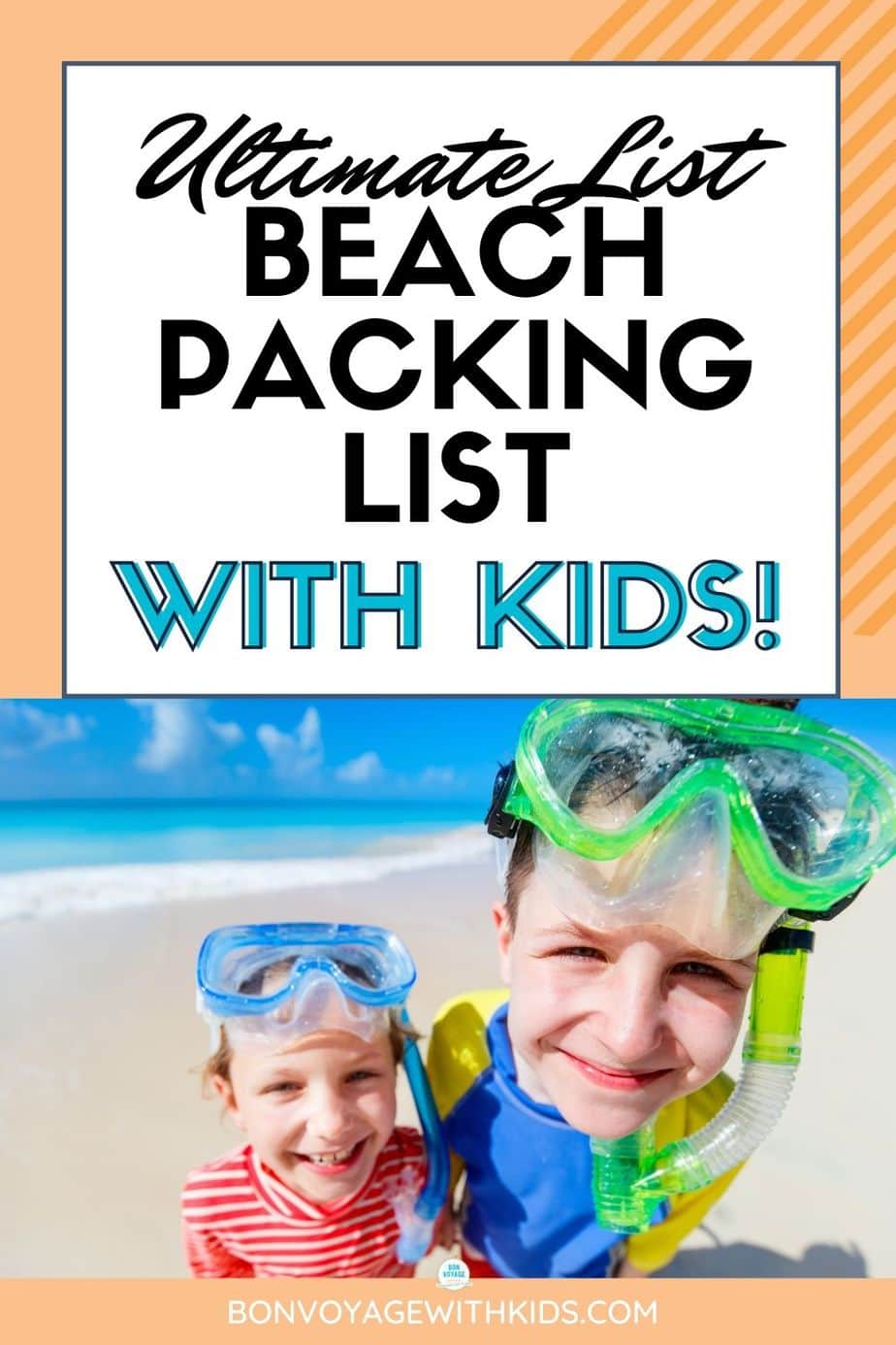 The ULTIMATE Family Beach Packing List For 2024 (+ FREE Printable ...