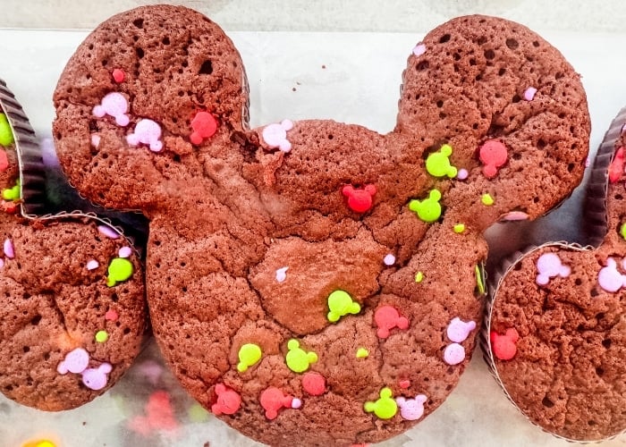 mickey shaped browinies