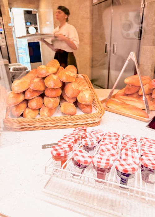 French Baguette in Les Halles Boulangerie and Patisserie in France Pavilion Epcot
