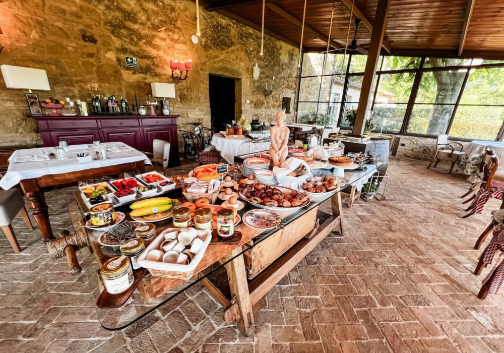breakfast at La Moscadella