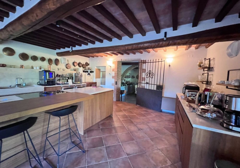 coffee area La Moscadella