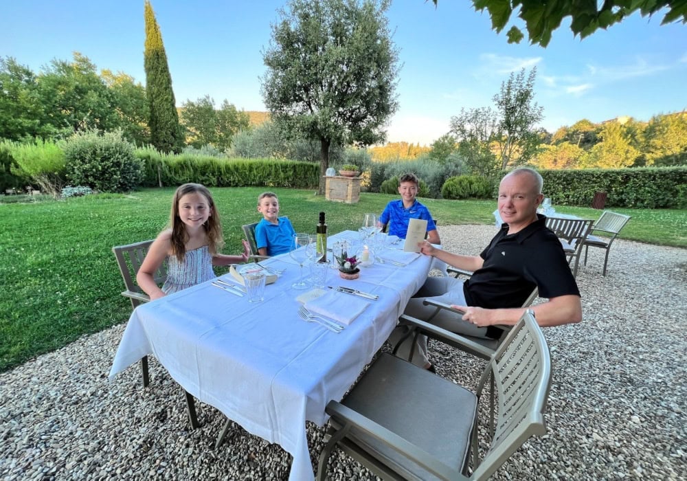 dinner at La Moscadella